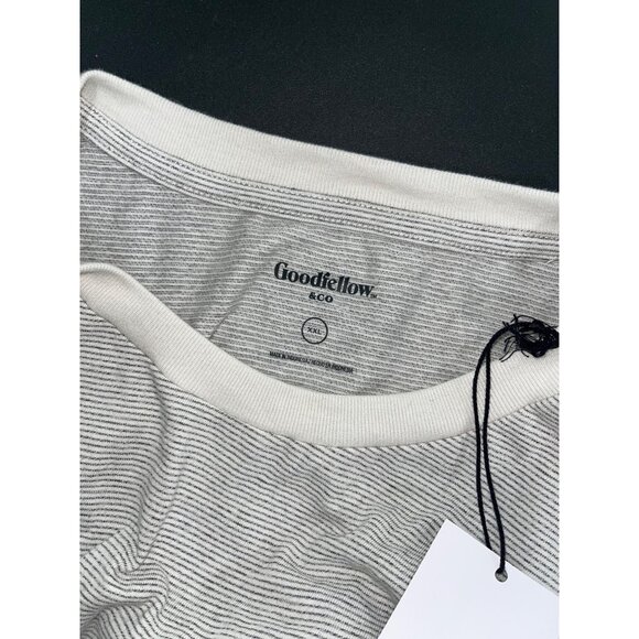 Goodfellow & Co Mens‎ Long Sleeve T-Shirt Size XXL Light Gray - Picture 6 of 8